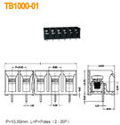TB Componenets électronique terminal en laiton de la barrière 20A de 10.0mm
