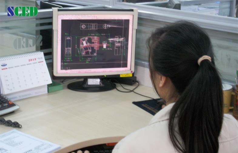 SCED ELECTRONICS CO., LTD. ligne de production en usine