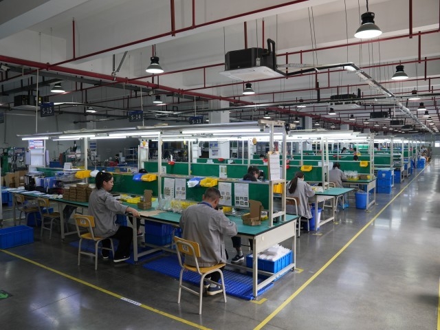 SCED ELECTRONICS CO., LTD. ligne de production en usine