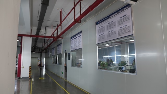 SCED ELECTRONICS CO., LTD. ligne de production en usine