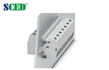 10.1 mm Largeur de borne à travers les panneaux de borne en laiton UL94 V0 65A 300V 2P-24P