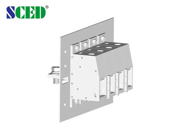 600V/150A Through Panel Terminal Blocks Pitch 18.8mm 2-24 Pole Right Angle