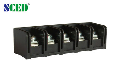 TB de puissance noire de la barrière 20A avec le lancement du laiton PBT 11mm de 2-12 Polonais