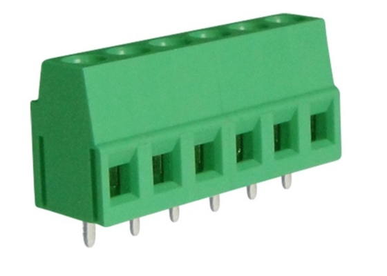 Lancement simple de M3 2-24 Polonais 5.08mm de TB de carte PCB de la plate-forme 300V 10A