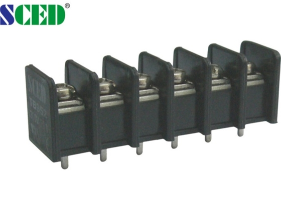 TB noirs en laiton de la carte PCB UL94-V0 20A/lancement vis 9.525mm de 300V M4