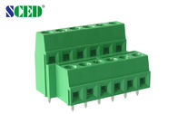 Bloc de bornes de PCB à double niveau Vert 5,08 mm 300 V 10 A en plastique PA66