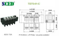 Conseil en laiton électrique de conduction du connecteur 16.00mm de TB de distribution d'énergie