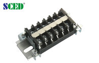 Seul niveau PCB Rail monté borniers connecteurs 10,50 mm Pitch, 600V 15 a