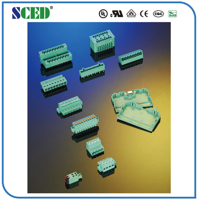 300V 8A branchent les prises masculines du lancement 3.81mm de TB verticales