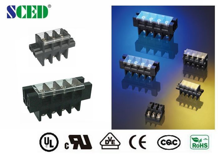alimentation de perforation de 21mm par le TB de bâti du panneau 180A avec la couverture en plastique