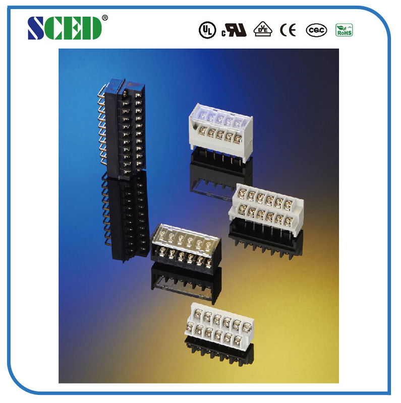 Laiton noir du lancement UL94-V0 de la vis 9.525mm des TB 20A/300V M4 de carte PCB