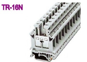 101A Din Rail Terminal Blocs 800V 25mm2 Laiton 12,2 mm Largeur du terminal