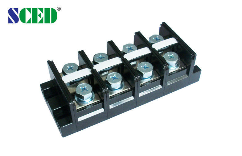 600V 240A 36.00mm Pitch pcb mount screw terminal block High Current Black