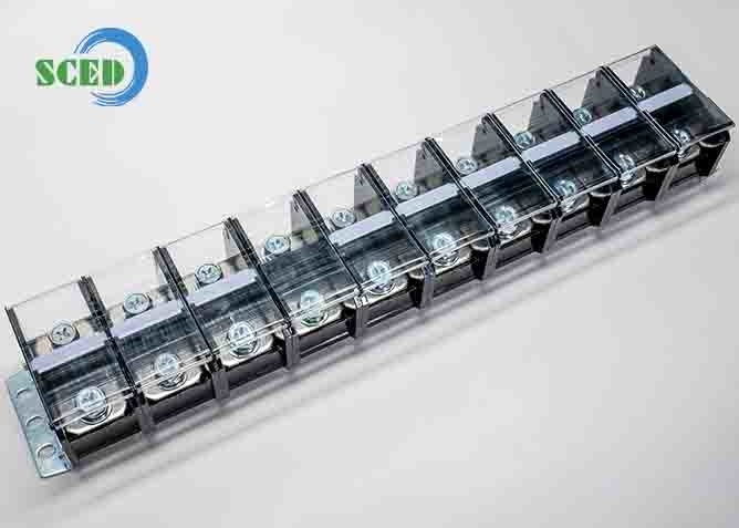600V 300A Bloc terminal à courant élevé Voltage élevé 45.00mm Connecteur de terminal électrique