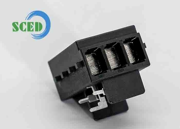 Connecteur de bloc terminal de 300V 15A de 6,2 mm pour PCB à vis M3 et plaqué en étain