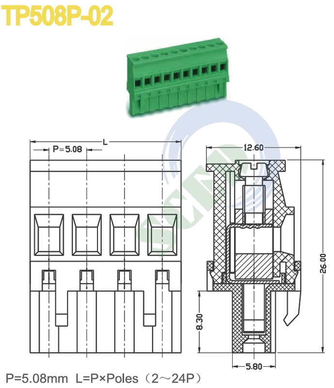 Experience Worker Make Production High Current Terminal Block Brass Metal Parts Durable Electrical Connection Solutions
