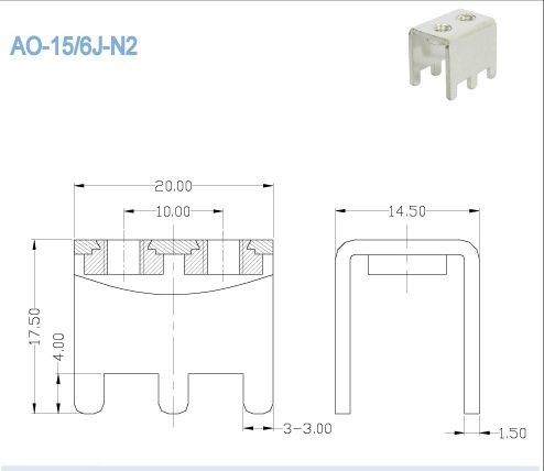 Accessoires à forte intensité du TB M5, composants électroniques de la carte PCB 80A 10x10.5mm