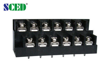 TB de barrière de PBT 8.70mm 250V/15A de espacement 14 Polonais UL94-V0