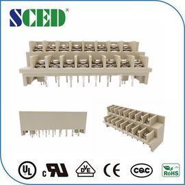 Deux barrettes de connexion de lancement du connecteur 7.62mm de barrière de TB de rangée