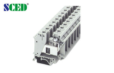 TB terminaux de rail de vacarme de la largeur 15.2mm 800V gris 150A 50mm2