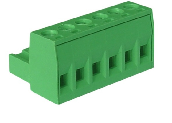 Les TB électriques verts M3 du lancement 5.08mm vissent les pièces femelles