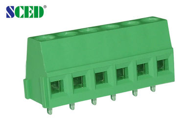 TB de puissance de vis de carte PCB de 300V 10A 5.00mm, admission à angle droit de fil
