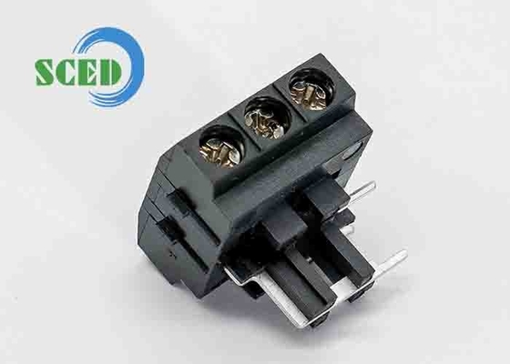 300V 10A M3 connecteur de bloc terminal à vis 12 24 AWG PBT 6,2 mm d'espacement en laiton