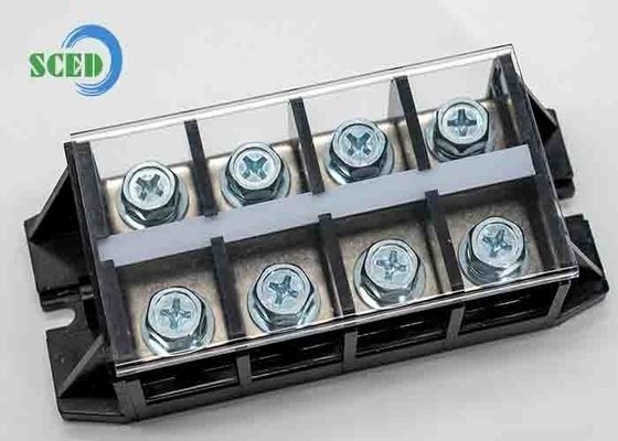 25.50 mm Bloc terminal à courant élevé 600V 101A Blocs terminaux de puissance en laiton