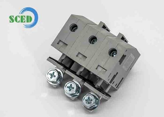 Connexions fluides avec connecteur à bornes traversantes, capacité de connexion nominale de 16 mm² et contacts de 2P à 12P