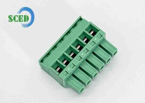 12-24 AWG Bloc de borne branchable avec tension de surtension nominale et haute résistance à l'isolation pour la connectivité PCB