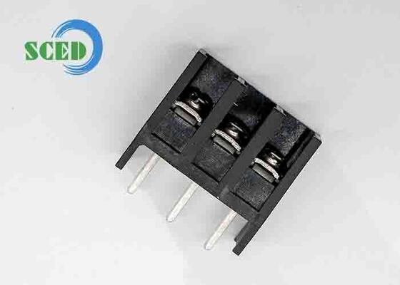 Matériau isolant PBT Bloc terminal de barrière Courant nominal 30 Ampères Connecteur électrique et sécurisé pour machines industrielles
