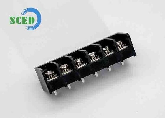 couple 18-20 Lbf dans le bloc terminal de barrière UL94 V0 classe d'inflammabilité 2,5 mm2 section transversale du conducteur Idéal pour les panneaux électriques