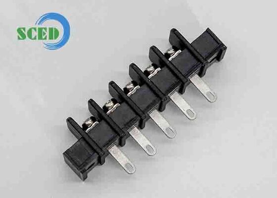 Bloc de terminaison de barrière de 2,5 mm2 de connexion nominale avec 2 pôles et classe d'inflammabilité UL94V0 garantissant la protection du circuit
