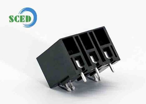 Connecteur électrique de bornier sur Rail Din, entrée de fil verticale, adapté au câblage des panneaux de commande et des systèmes d'automatisation