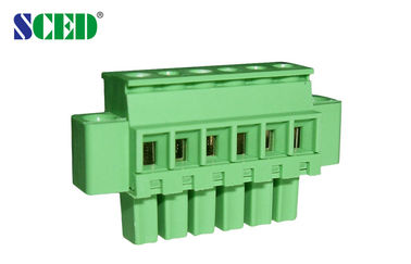 Les prises femelles de prise lancent le TB embrochable 300V 8A 2P - 20P de 3.81mm