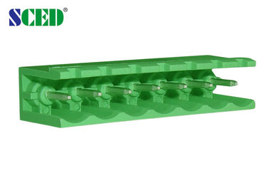 Prises embrochables de mâle d'en-tête du lancement 5.08mm 300V 18A 2-22P de TB