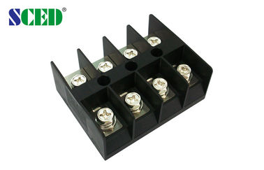 terminal à forte intensité de noir de PC de manière du connecteur 600V 100A 4 de TB de 20.00mm