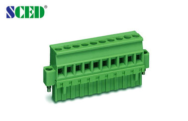 Lancement embrochable 5.08mm 300V 18A 2P de TB - les TB 22P que l'on peut brancher branchent la femelle