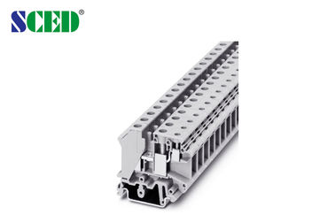 Largeur 10.2mm de terminal d'A.W.G. des TB 600V 65A de rail de vacarme 24 - 6