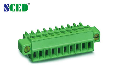 La bride femelle branchent le lancement 3.81mm de TB de vis de TB pour la communication
